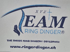 logo RING DINGER&reg; TECHNIQUE - Doniphane Lachat (DO) ost&eacute;opathe - Centre Suisse et Europ&eacute;en de d&eacute;compression neuro-vert&eacute;bral
